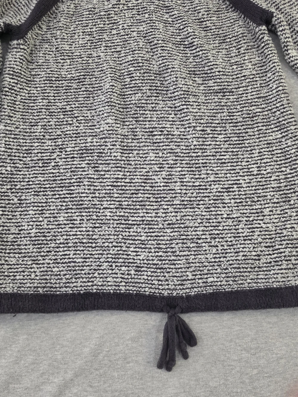 Gray Marled Crewneck Sweater - Women